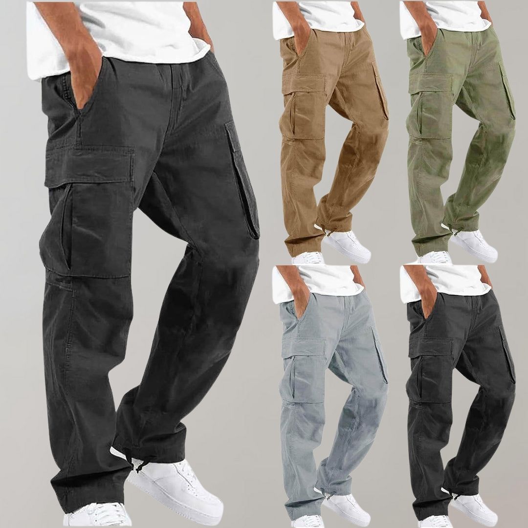 Clark | Relaxed Fit Cargo Hlače s Više Džepova